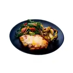 Chicken Parmigiana at Lider's Pizza in Haledon, NJ